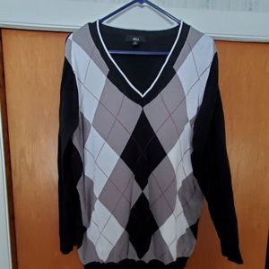 Long sleeve v-neck sweater